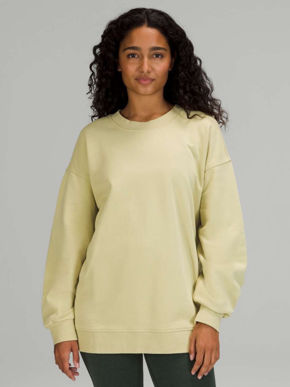 Lululemon Perfectly Oversized Crewneck Sweatshirt Sweater Size 8